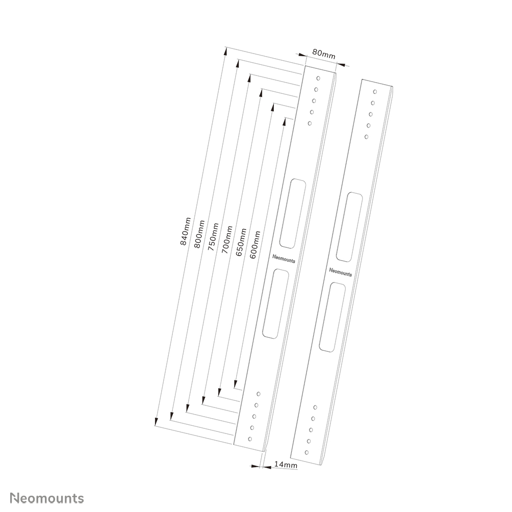 Neomounts by Newstar VESA-Erweiterungsset
